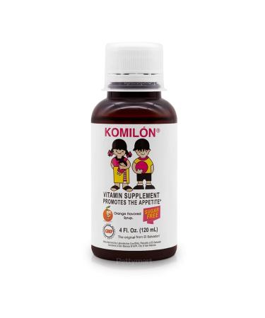 Komil n-Dietary Supplement 4fl oz- Vitamins and nutrients para Estimula el apetito en los ni os