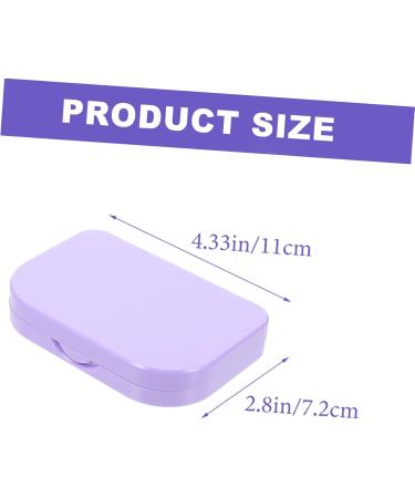 FRCOLOR Led Eyelash Organizer With Mirror Led Lighting Compact Solution For False Eyelashes Including Storage Space For Eyelash Curler Makeup Accessories For Travel - Buy Online on GoSupps.com