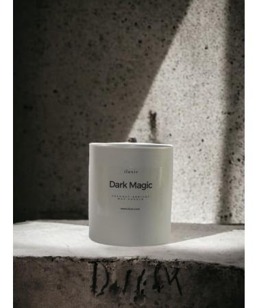 Dark Magic Candle - Luxury Non-Toxic Coconut-Apricot Wax Candle | 60+ Hours Burn | Musky Cologne Scent | Perfect Gift for Men & Women - Buy Online on GoSupps.com