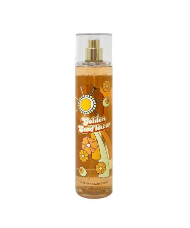 Bath & Body Works Fine Fragrance Body Spray Mist 8 fl oz / 236 mL (Golden Sunflower)