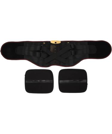Qcwwy Lordosis Support Belt - 360 Comfort Widened Breathable Steel Plate for Sporty Waist Protection - XL Size - Buy Online on GoSupps.com