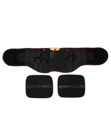 Lumbar Support Brace - Flexible Adjustment & Breathable Waist Support Belt for Sports (XL - Buy Online on GoSupps.com