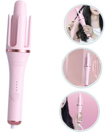 Gogogmee Fully Automatic Hair Curling Iron Hair Curler Straightener Hair Crimper Hair Tool Abs Pink - Buy Online on GoSupps.com