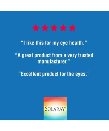 Solaray Advanced Lutein Eyes 24 mg - 30 Vegan Capsules for Eye Health - Buy Online on GoSupps.com