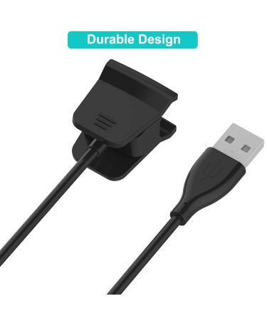 Kissmart Charger for Fitbit Alta HR - 2-Pack Replacement Charging Cable for Fitbit Alta HR (1.8ft & 3.3ft) - Buy Online on GoSupps.com