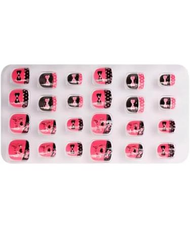 dijiusidy 1 Set Christmas Nail Wraps Cartoons Style Decor Adorable False Fingernails Children Removable Art Decals DIY Manicure PNT-16-11 - Buy Online on GoSupps.com