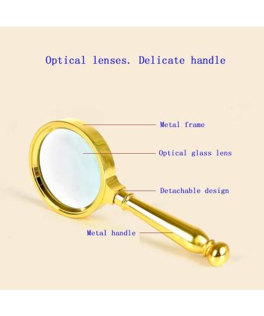 Magnifying Glasses for Hobbies Reading Magnifier Large Portable Reading Magnifier Ultra High Definition Lightweight Handheld Magnifying Glass Reading Sewing Crafts Handicraft Hobby New Plastic Lens - Buy Online on GoSupps.com
