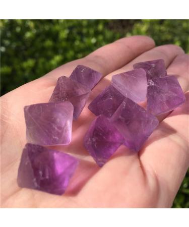 3 Pieces Natural Fluorite Crystal Rock Stone Stone Raw Specimen Quartz Crystal Aquarium Decoration Can be Used for Home Office Decoration - Buy Online on GoSupps.com