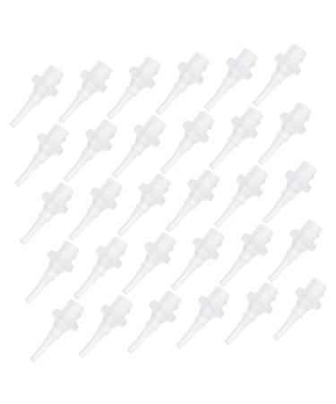 PartyKindom 30Pcs Ear Washer Nozzles Multi Functional Ear Accessories for Ear Wax Removal Safe Practical Design for All Ear