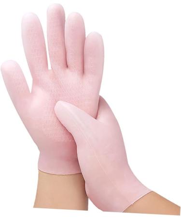 minkissy Ear Piercing Kit 4 Pairs Nourishing Care Gloves Cracked Heel Repair Massaging Hydrating Gloves Hand Softening Gloves Dry Hands Lotion Skin Pink Hand Gloves Sebs Women's Desk Shelf - Buy Online on GoSupps.com