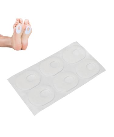 Soft Gel Foot Corn Rings Callus Pads Transparent Oval Cushions Self-Adhesive 36 Pack