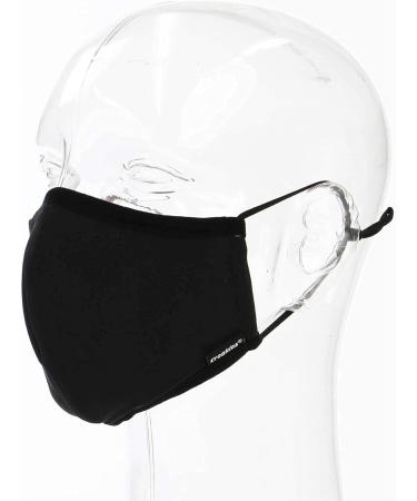 Croakies Washable 3-Ply Reusable Face Mask & Retainer Combo - Black Bamboo Barrier for Ultimate Comfort - Buy Online on GoSupps.com