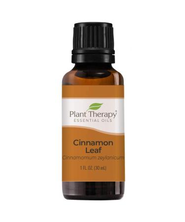 Plant Therapy Cinnamon Leaf Essential Oil 30 mL (1 oz) 100% Pure Undiluted Therapeutic Grade