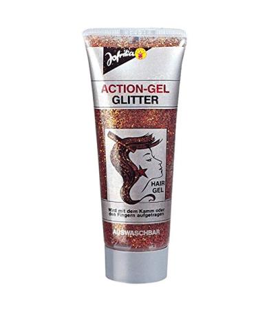RUBIE'S Action Gold Glitter Gel 50ml