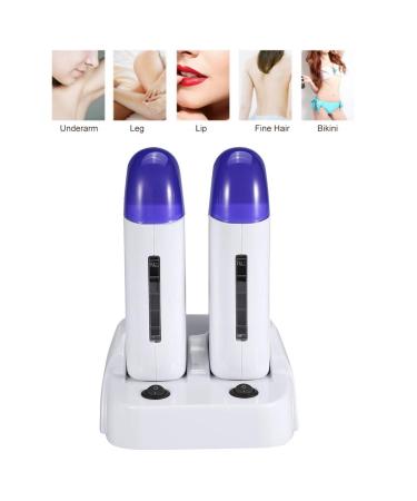 Professional Wax Warmer for Hair Removal - Dual Cartridge Electric Wax Heater | Best Waxing Device for Smooth Skin - Buy Online on GoSupps.com