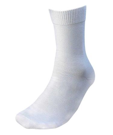 Silipos Arthritic - Diabetic Gel Therapy Socks Small fits Women's 6 or under White