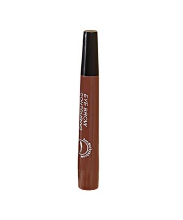 Eyebrow Pen Eye Brow Pencils for Women with 4-Fork-Tip Create Natural Hair-Like Brows Microblading Eyebrow Pen (Watermelon Red)