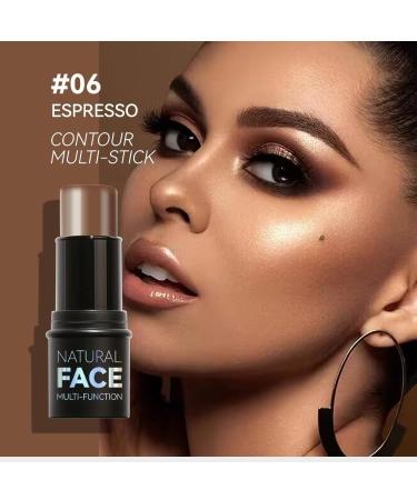 3 Pack Cream Contour & Highlighter & Blush Makeup Set Long Lasting Natural Weightless Buildable Contouring Bronzer Blush Stick Beauty Wand Liquid Highlighter Makeup (Set B) - Buy Online on GoSupps.com