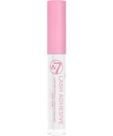 W7 Clear Lash Adhesive - Extra Fine Brush Tip Applicator - Strong Fast Drying False Eyelash Glue - Buy Online on GoSupps.com