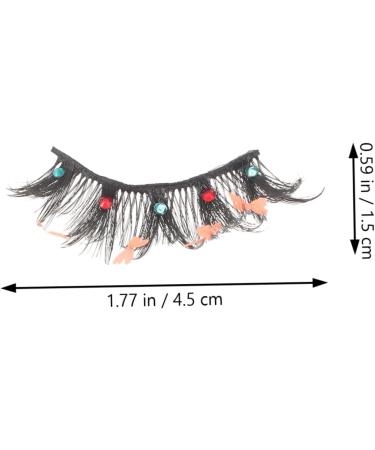 Didiseaon Short False Eyelashes 3 Pairs Halloween Decor False Lashes Fake Eyelashes Makeup Supplies Wispy Eyelashes Makeup Tools for Women Fake Lashes Natural Slim Chemical Fiber Set - Buy Online on GoSupps.com