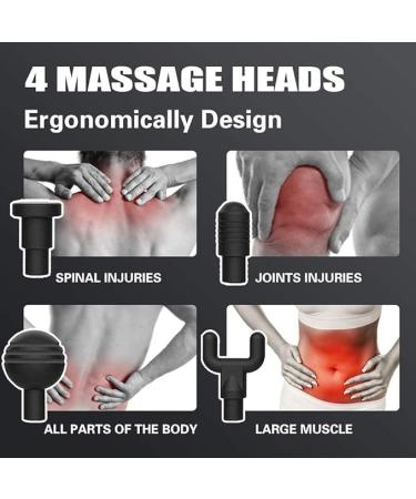 Global Ayucare Electric Myo-Fascia Rifle Massager | Multi-Colored Deep Tissue Percussion Muscle Massager (6-Speed Levels) - International Shipping - Buy Online on GoSupps.com