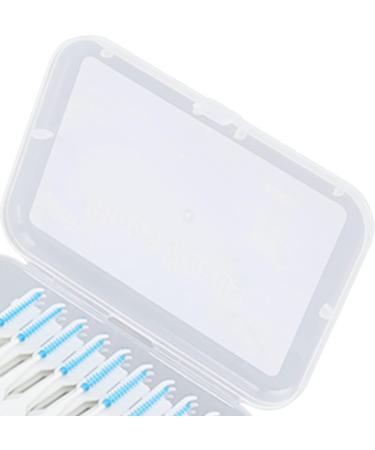 200 Interdental Brushes - Soft Silicone Head Dental Floss Picks with Case | Portable Oral Care Solutions - Buy Online on GoSupps.com