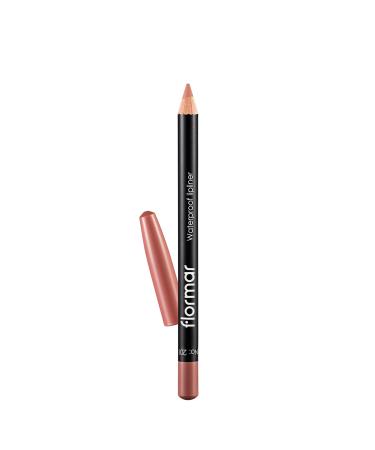 flormar Waterproof Lipliner for women (201 Naturally Nude)
