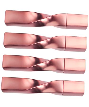 CANIGHT 4pcs Plastic Clear Lash Mascara Eyelash Serum Tubes Empty Mascara Tube and Wand Lash Brush
