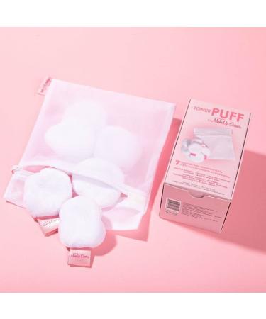 Makeup Eraser Toner Puff 7pc Set with Reusable Rounds & Laundry Bag - Buy Online on GoSupps.com
