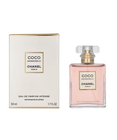 Chanel Coco Mademoiselle Intense Eau De Parfum Spray 1.7 Oz Floral Orange Rose Vanilla 1.7 Ounce (Pack of 1)