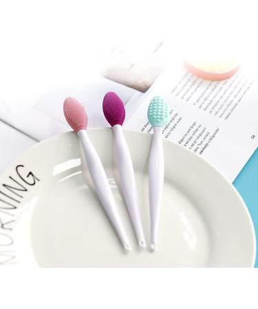 Dajidafu Lip Brush Softness Multi-colored Powder Buffer Multipurpose Comedo Remover Facial Clean Removing Tools Exfoliating Brushes Purple - Buy Online on GoSupps.com