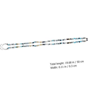 Shop Homsfou 6PC Glasses Mask Chain - Anti-Slip Accessories for Masks Earrings & Tea Towels | International Shipping - Buy Online on GoSupps.com