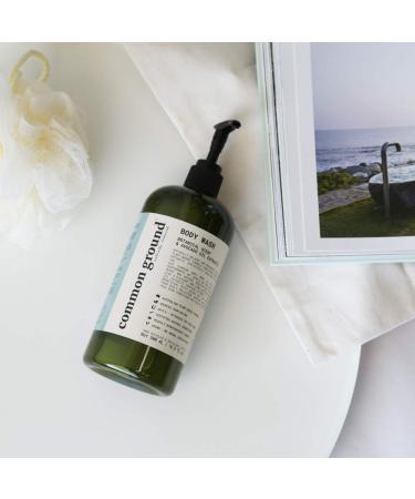 COMMON GROUND All Natural Body Wash - Organic Vegan Formula with Avocado Oil Extracts - 16.9 Fl Oz - Buy Online on GoSupps.com