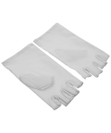 Healeved 4 Pairs Nail Gloves Uv Protection Manicure Gloves Salon Manicure Gloves Uv Protection Gloves Led Gloves Gel Nail Lamp Gloves Sun Gloves Miss Spandex Protector - Buy Online on GoSupps.com