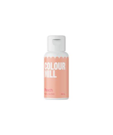 Color Mill Oil Blend Food coloring on an oil -based peach - food colors for chocolate fondant cupcakes cakes baking macaron - food coloring for Tortendeko - 20ml peach 20 ml - Buy Online on GoSupps.com