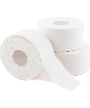 KISEER 1.5 Inch x 15 Yards Athletic Tape - Strong Sport Tape for Sports Injuries - 4 Pack for Athletes, Trainers, First Aid - Ideal for Fingers, Ankles, Wrists - Suitable for Bat, Hockey Stick, Lifters, Climbers - Buy Online on GoSupps.com