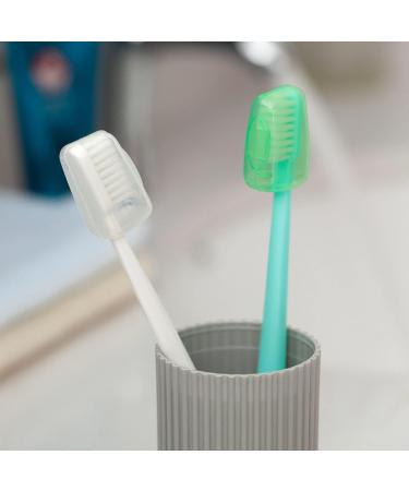Toothbrush Covers - 15 PCS Travel Caps for Home & Outdoor, Family Toothbrush Protector & Head Holder Cover - Buy Online on GoSupps.com
