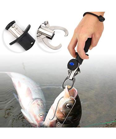 RiToEasysports 3 in 1 Fish Lip Grabber | Premium Fish Holder with Scale & Tape Measure | Essential Fishing Tackle & Accessories for Anglers - Buy Online on GoSupps.com