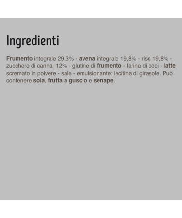  Italian Gourmet E.R. Misura Cereali Whole Wheat Protein Rice and Oats High in Protein and Fibre 320g + Italian Gourmet Polpa 400g - Buy Online on GoSupps.com