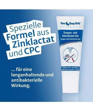 One Drop Only: Dual Tongue & Interdental Gel Set | Antibacterial Tongue Cleaner & Interdental Brushes for Fresh Breath - Buy Online on GoSupps.com