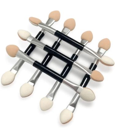 SOESFOUFU 30pcs Eye Shadow Applicator Concealer Brush Makeup Eyeshadow Brush Sponge Tipped Oval Makeup Tool - Buy Online on GoSupps.com