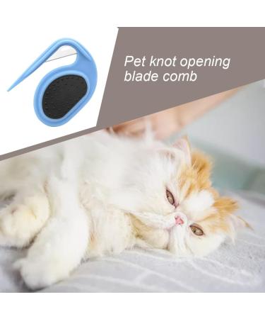 Dematting Comb for Dog and Cat Professional Pet Grooming Tool Dog Undercoat Rake Grooming Rake for Medium to Long Haired Cats and Dogs - Buy Online on GoSupps.com