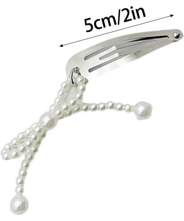XANHOY 1pc/1pair Lightweight Hair Clip for Hot Girl Pearl Pendant Hair Barrettes Braids Ponytail Hair Barrettes for Teens Girl - Buy Online on GoSupps.com
