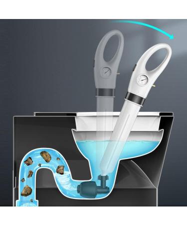 Zhong Sewer Dredging Blockage Clearer - Manual Pneumatic Drain Cleaner & Toilet Plunger (Knvbn-555) | Fast International Shipping - Buy Online on GoSupps.com