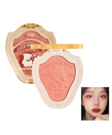 Blush Peach Cream Makeup Blush Palette Cheek Blush Cosmetics Blusher Cheek Rouge Korean Tint Cream Makeup Blush