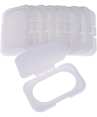 Fanuse 10pcs Reusable Baby Wipes Lid | Eco-Friendly Wet Wipes Cover | Perfect for Baby Care - Buy Online on GoSupps.com