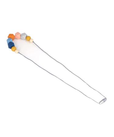 Portable Food Grade Silicone Baby Teether - Style 2 | High Flexibility Teething Collar for Babies - Buy Online on GoSupps.com
