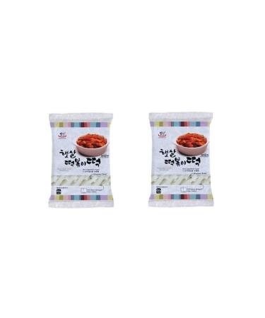 Pamai Pai Topokki Pamai Pai 600g Rice Cake Cut Tteokbokki Matamun Sticks (2 Pack)