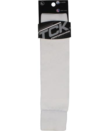 TCK Soccer Leg Sleeves Socks - White Medium | Unisex Football Gear - Buy Online on GoSupps.com