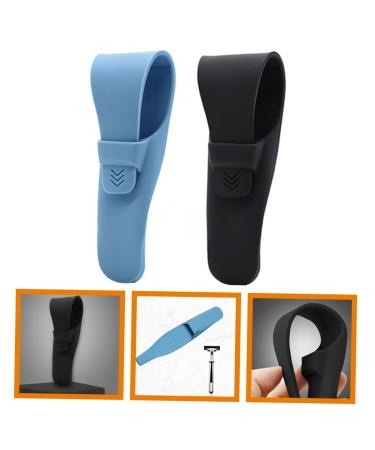 Gleavi 2-Pack Razor Cover for Men | Travel-Friendly Silicone Razor Case & Shaving Accessories - Buy Online on GoSupps.com